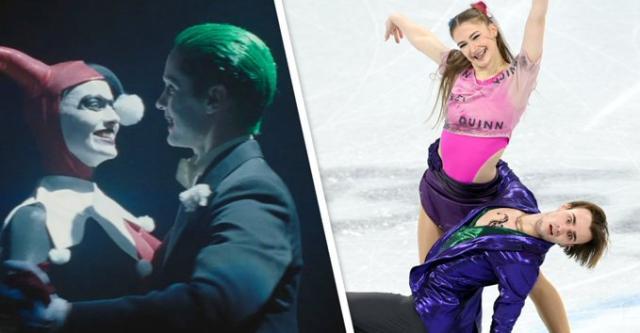 首页-欧洲看冬奥：德国冰舞组合演绎小丑女 超英粉狂怒